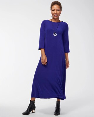 Travelers V-back Maxi Dress