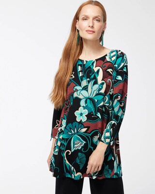 Travelers Zip Sleeve Tunic