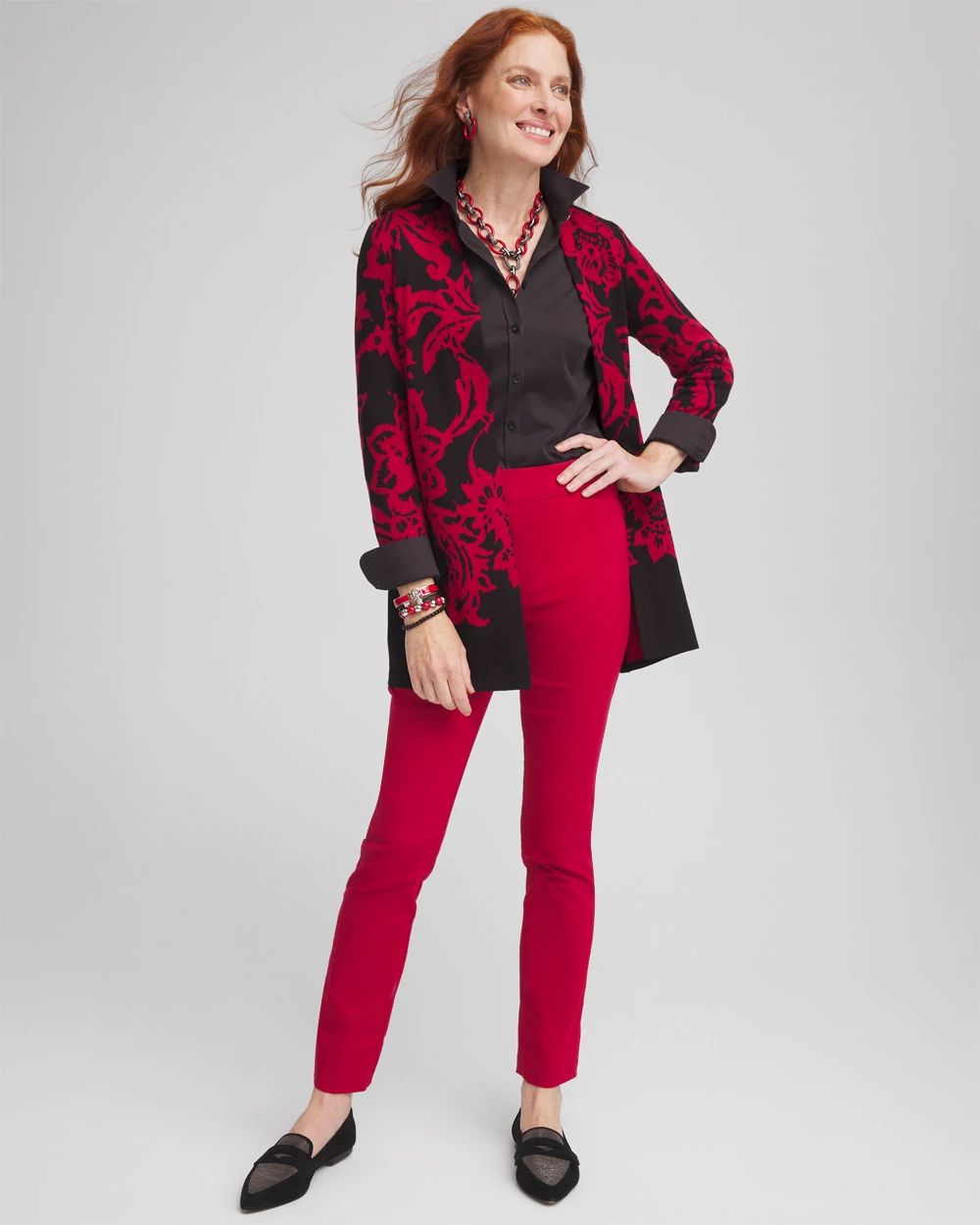 Brigitte™ Pull-On Slim Ankle Pants