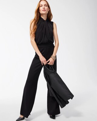 Black Label Twist Neck Top