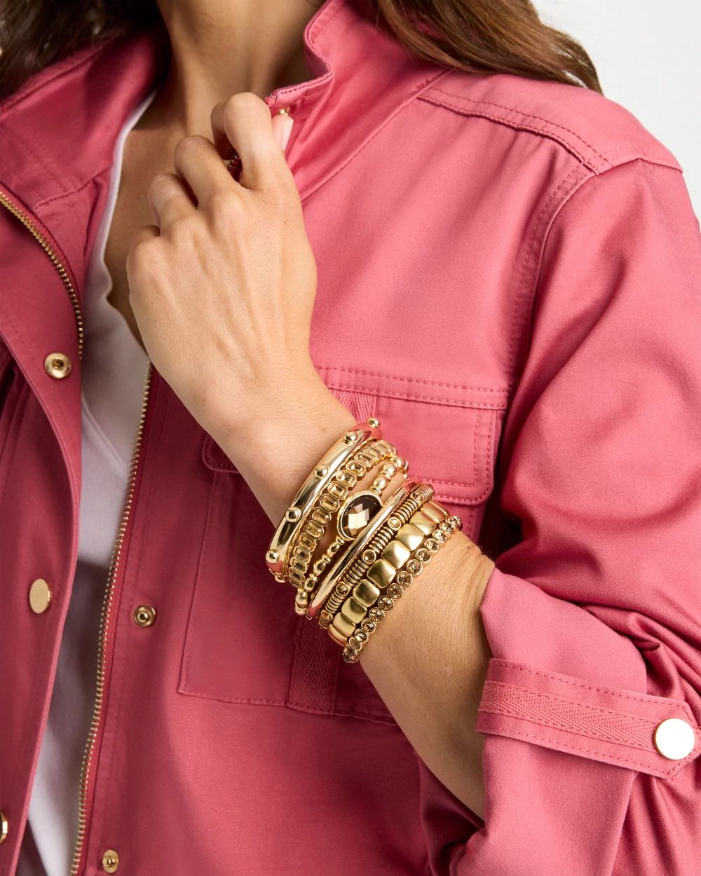 Hinge Cuff Bracelet click to view larger image.