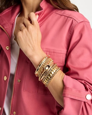 Hinge Cuff Bracelet click to view larger image.