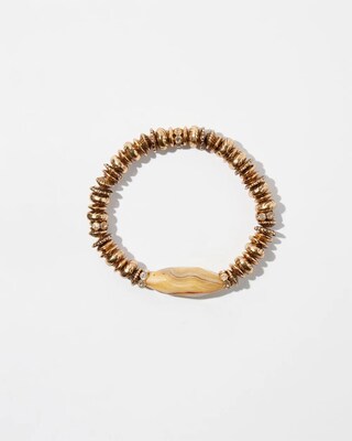 Agate Hero Stretch Bracelet