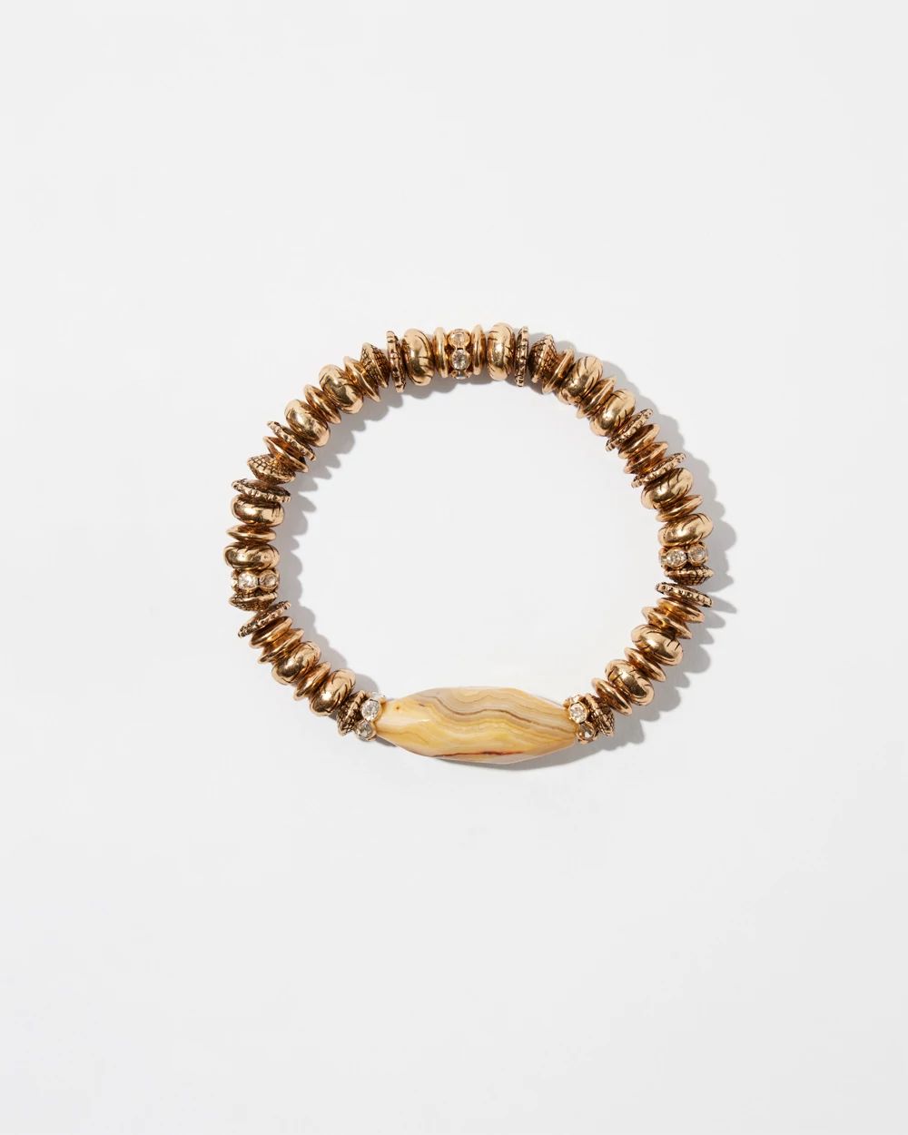 Agate Hero Stretch Bracelet