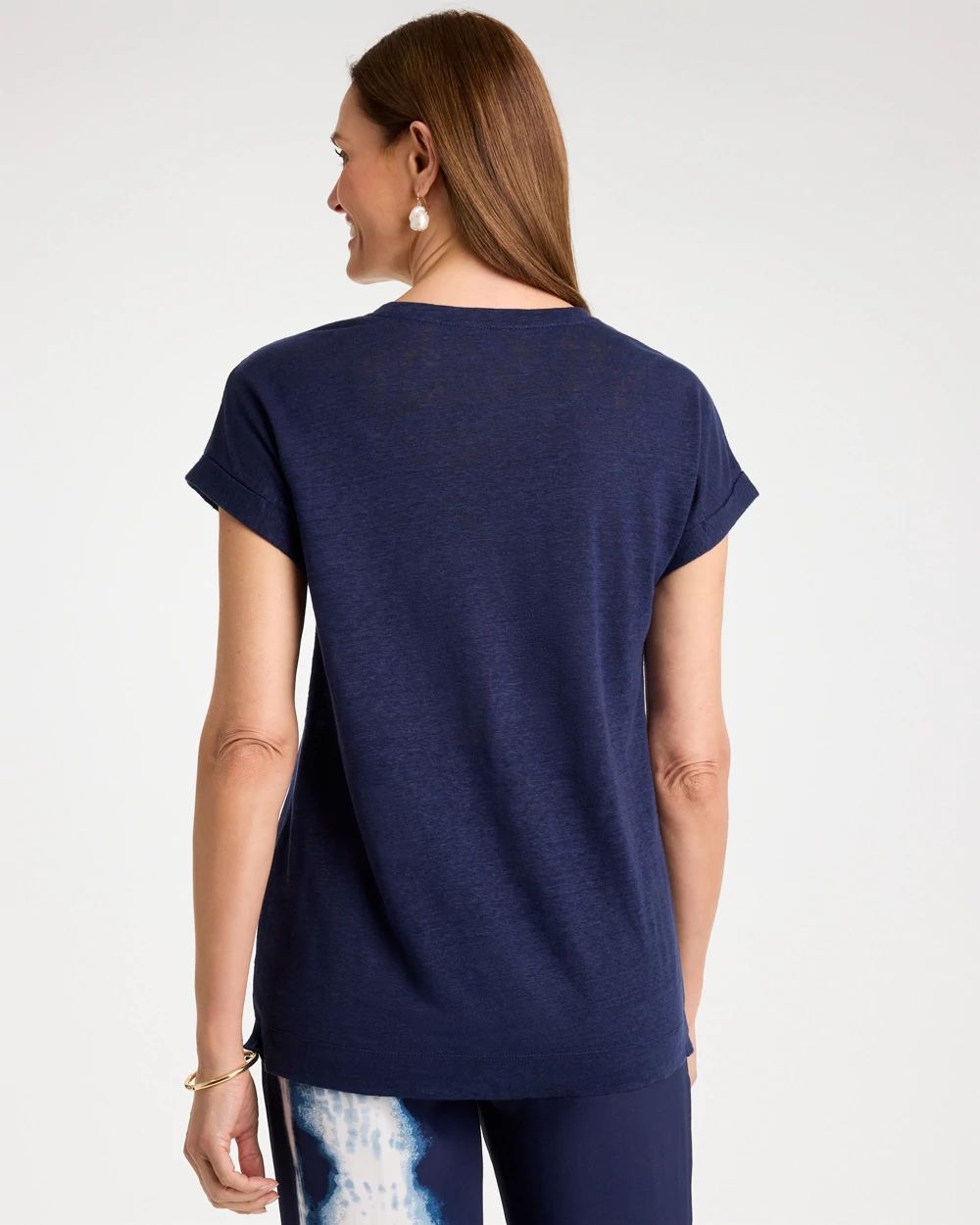 Linen Button Tunic click to view larger image.