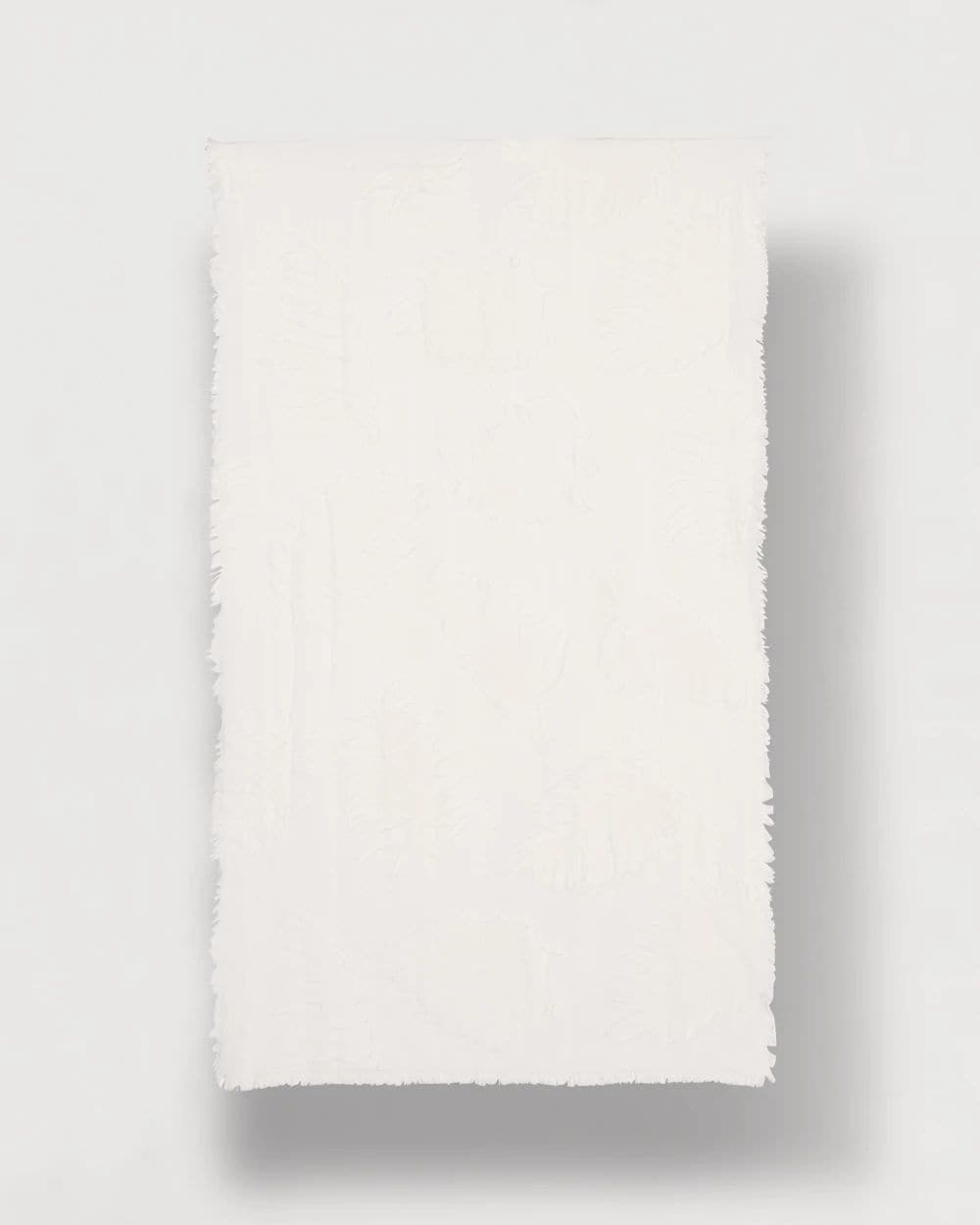 Textured Palms Oblong Scarf