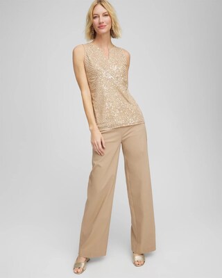 Brigitte™ Slim Wide-Leg Pants click to view larger image.