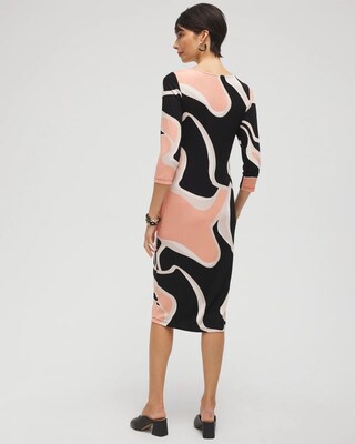 Travelers™ Abstract Print Classic Dress