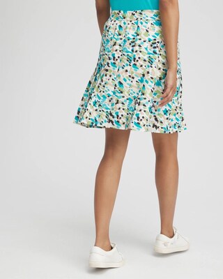 Zenergy® UPF Floral Pleated Skort