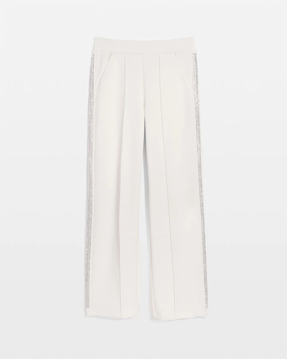 Petite Zenergy® Scuba Embellished Pants