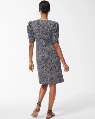Zenergy French Terry Print Dress