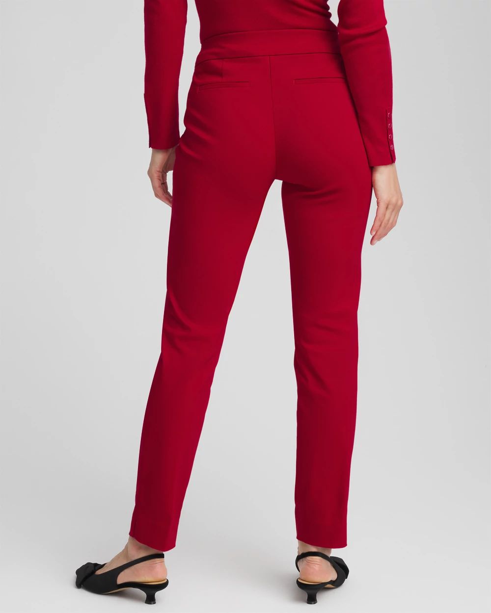 Brigitte™ Slim Pull-On Ankle Pants click to view larger image.