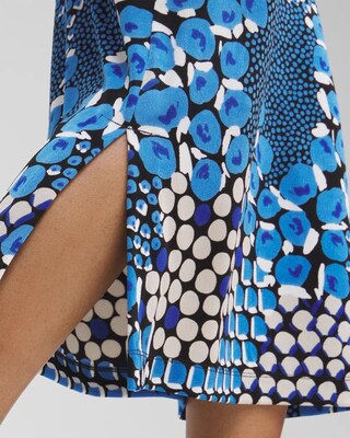 Travelers™ Mixed Dots Midi Skirt