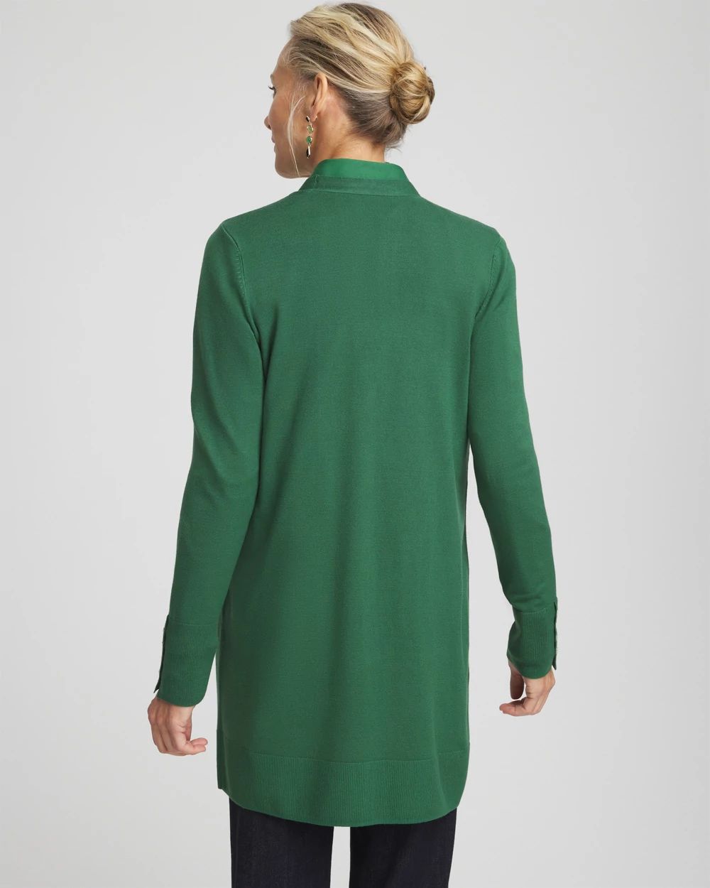 Classic Open Front Cardigan