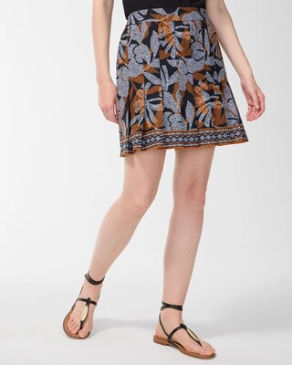 Zenergy UPF Neema Floral Pleated Skort