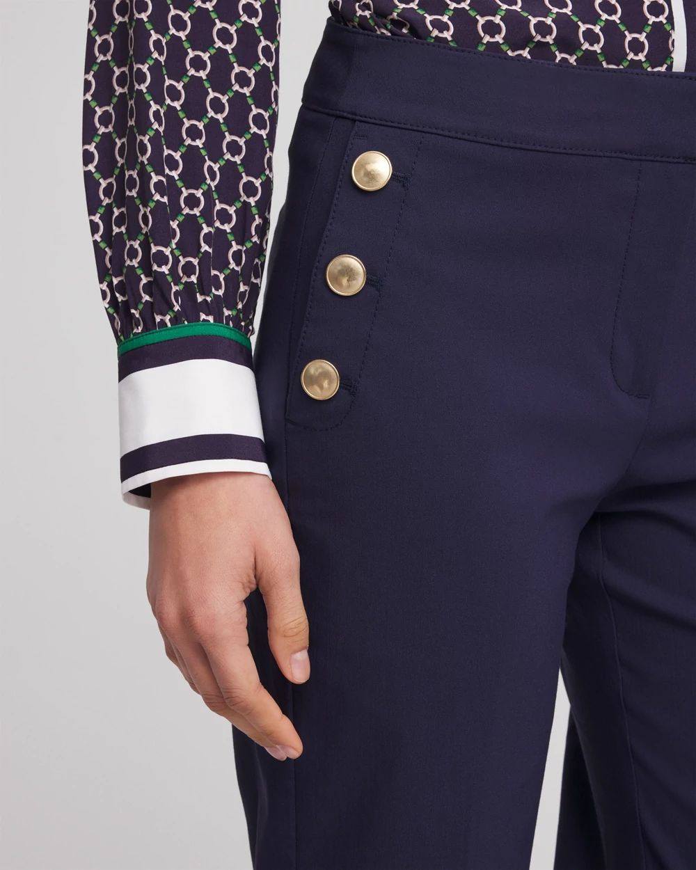 Emme Sailor Straight Crops