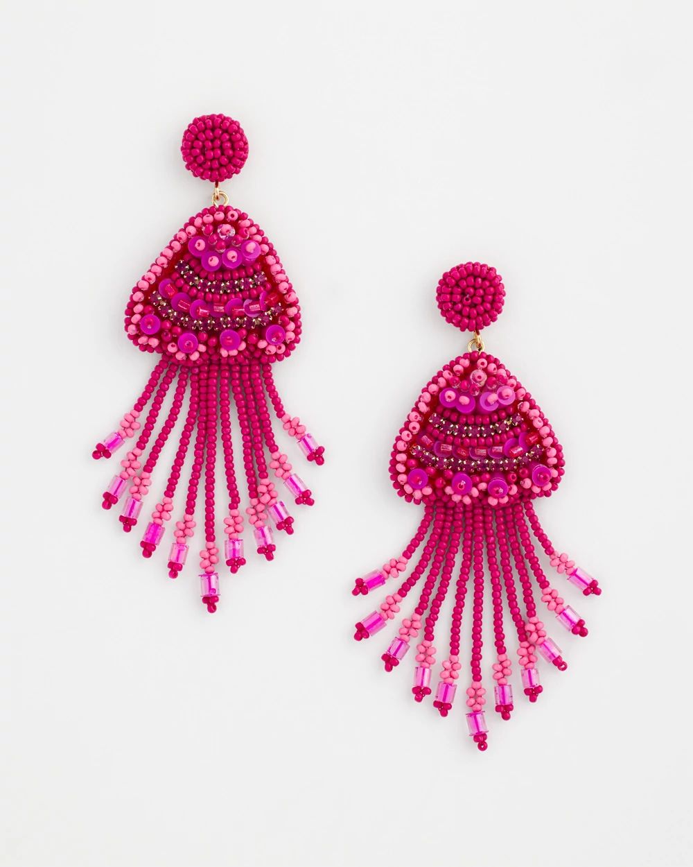 Sequins Jelly Fish Earrings
