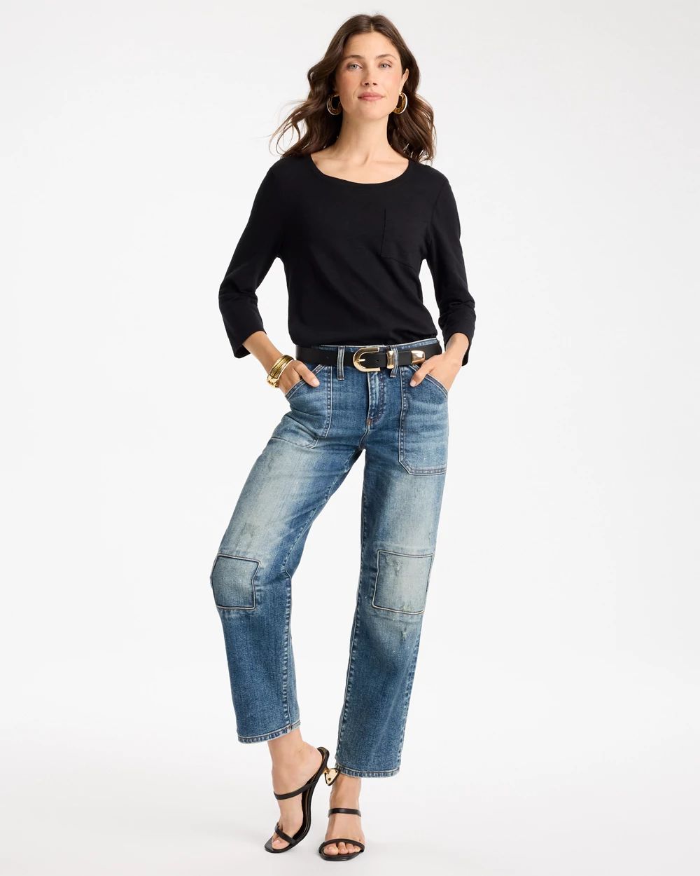 Cotton Slub Tee click to view larger image.