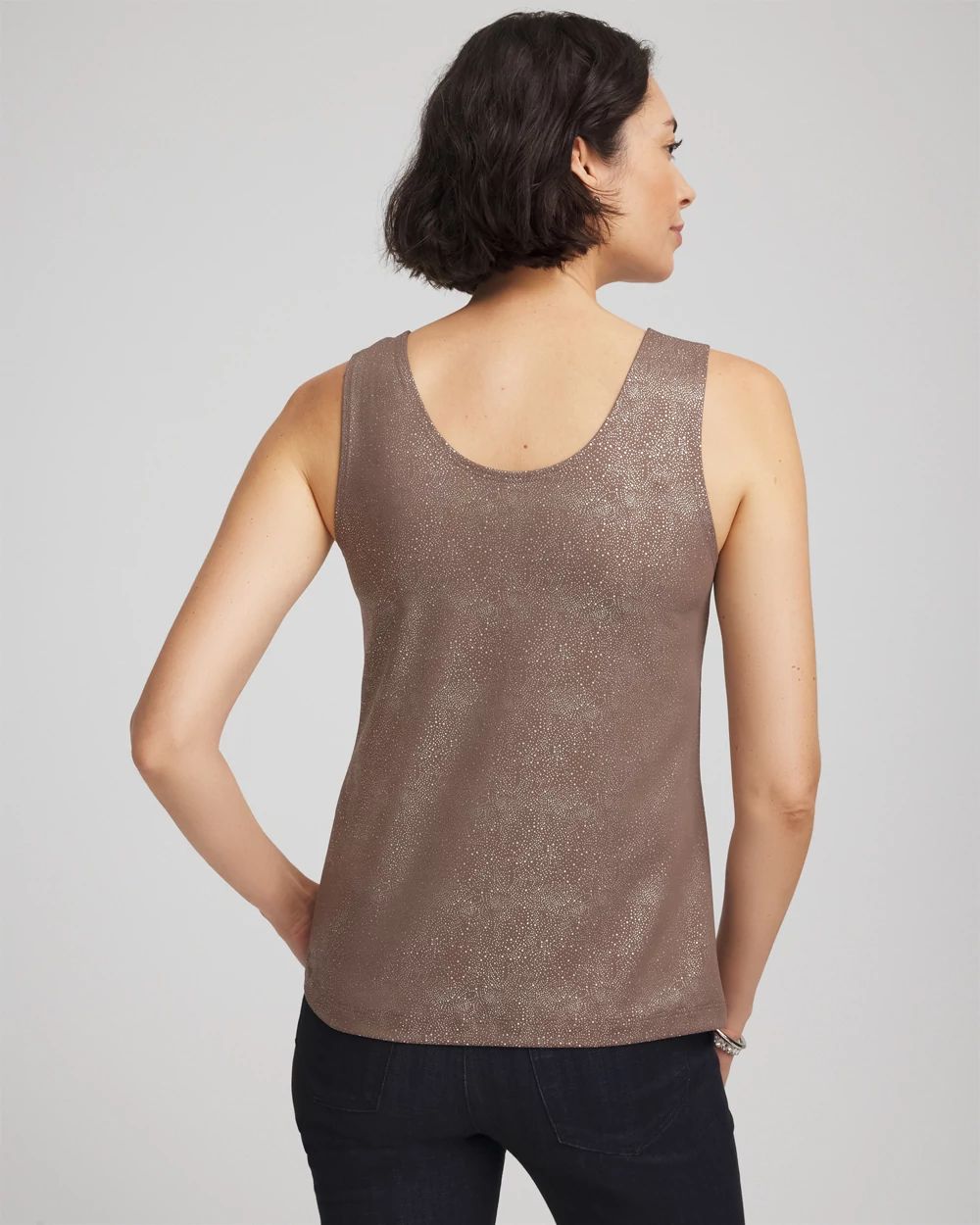 Foiled Microfiber Tank