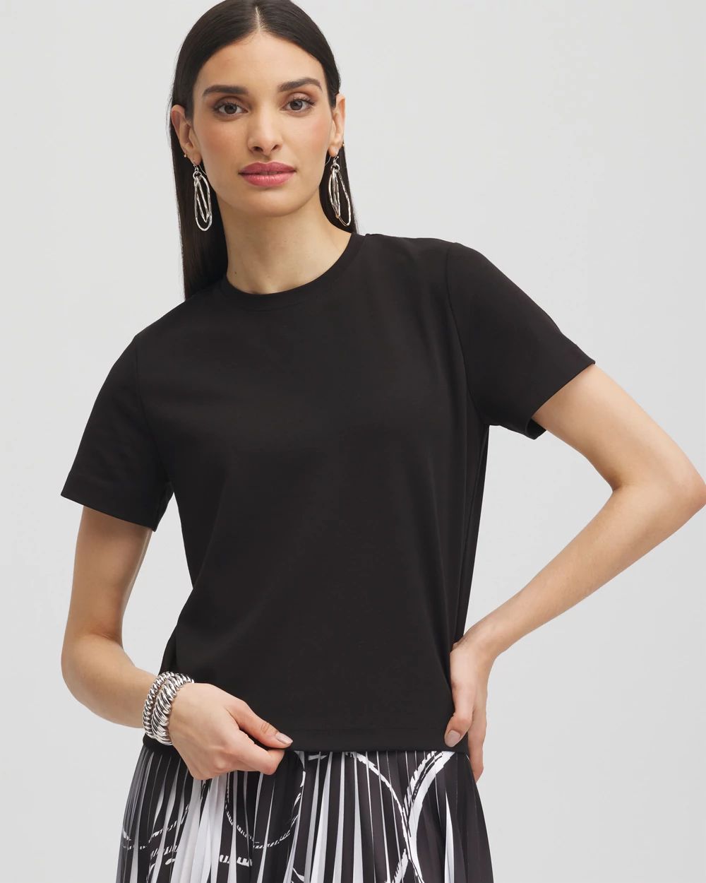 Black Label™ Cotton Stretch Tee