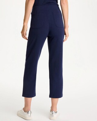 Zenergy® French Terry Cropped Pants click to view larger image.