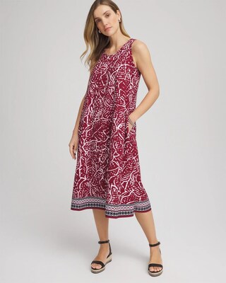 Zenergy® UPF Neema Midi Printed Sports Dress click to view larger image.