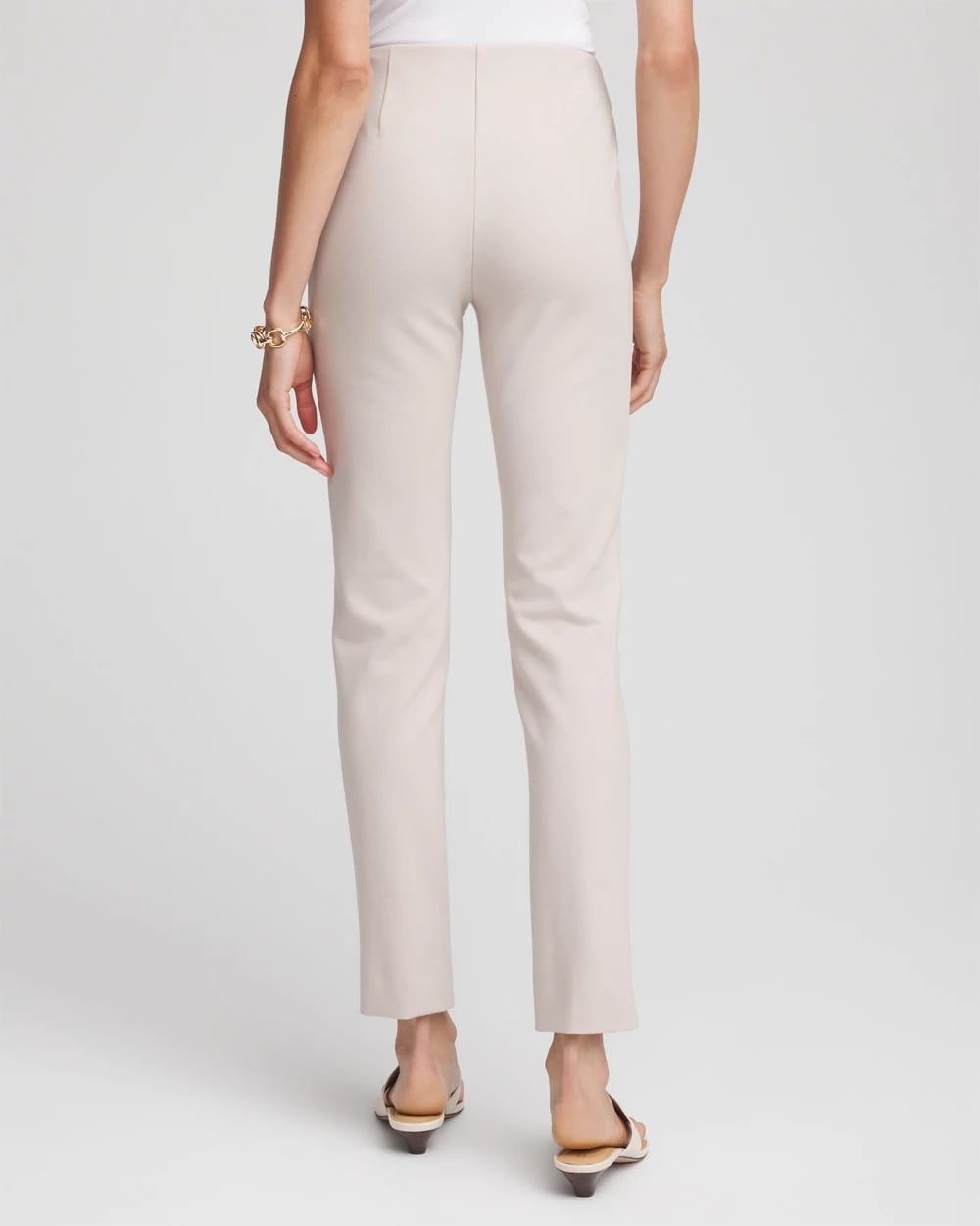 Juliet Slim Trim Detail Ankle Pants