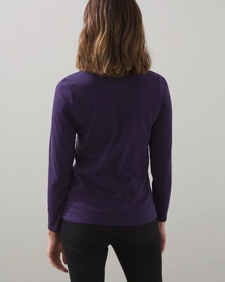 Sequin Long Sleeve Tee