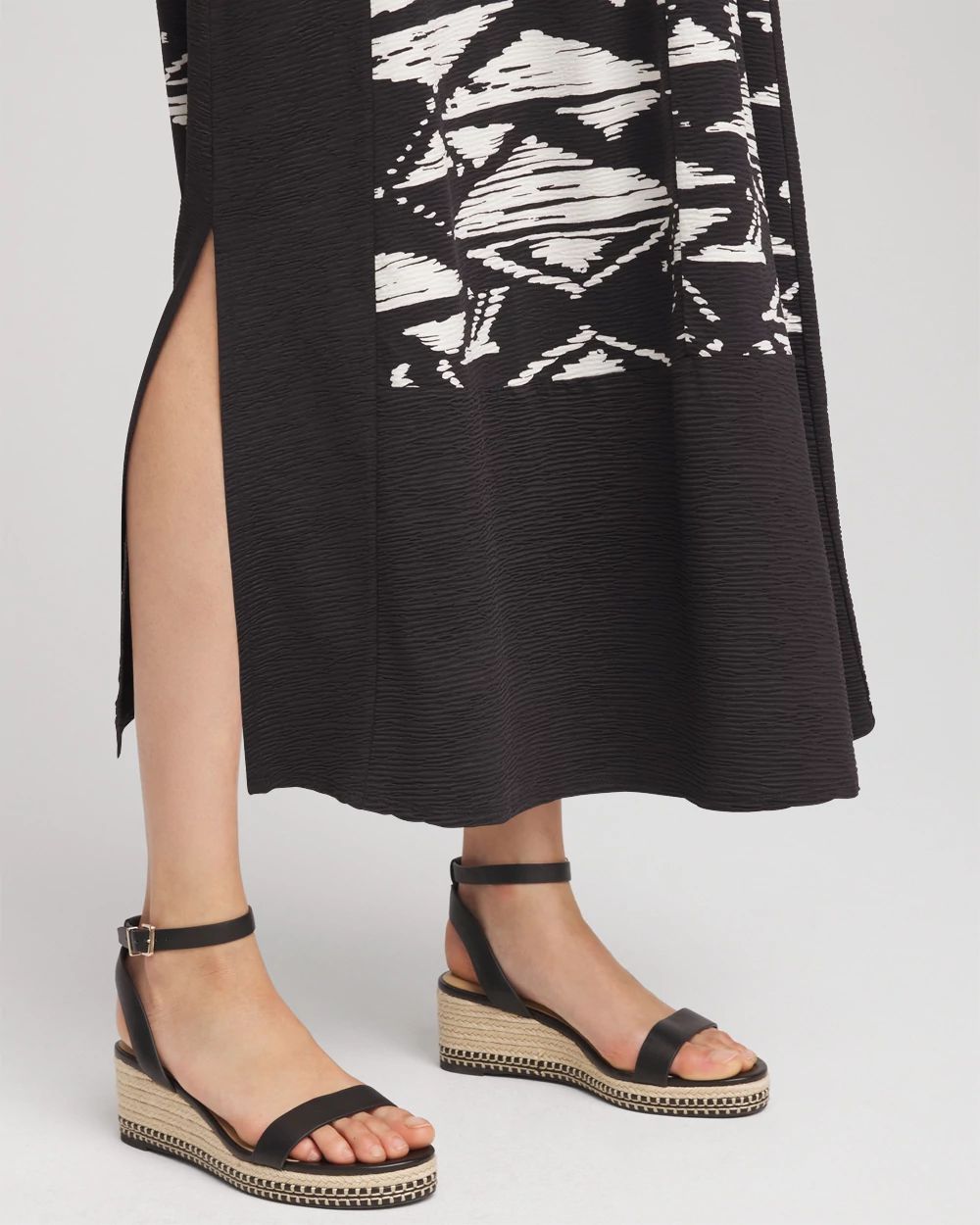 Petite Travelers™ Crinkled Knit Dress