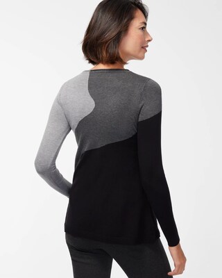 Intarsia Pullover Sweater
