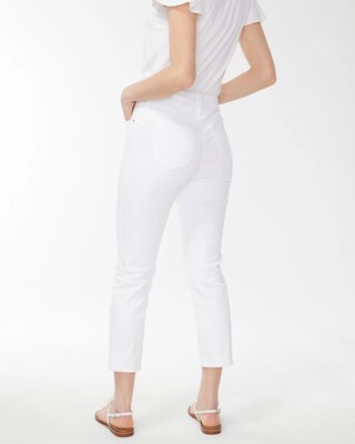 No Stain Girlfriend Snap Hem Crops