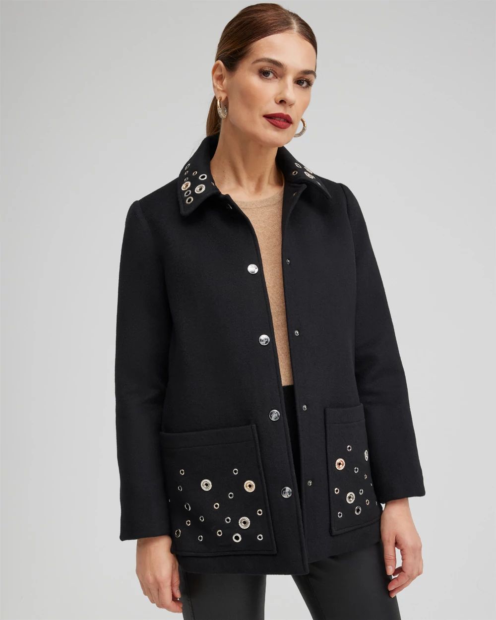 Petite Wool Blend Coat