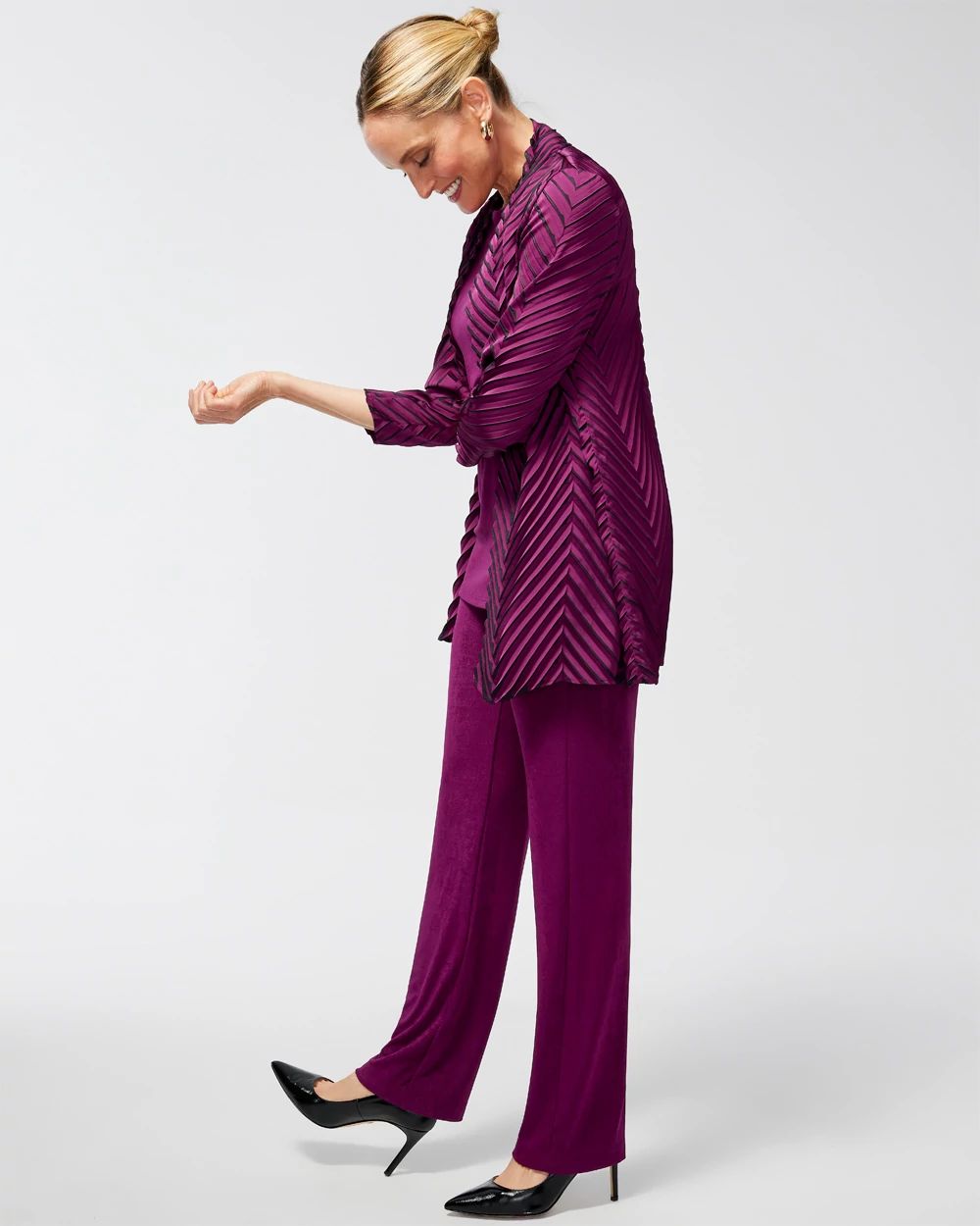 Travelers Collection Pleated Jacket