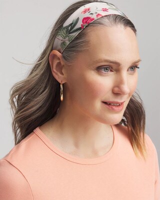 Wildflower Skinny Scarf click to view larger image.