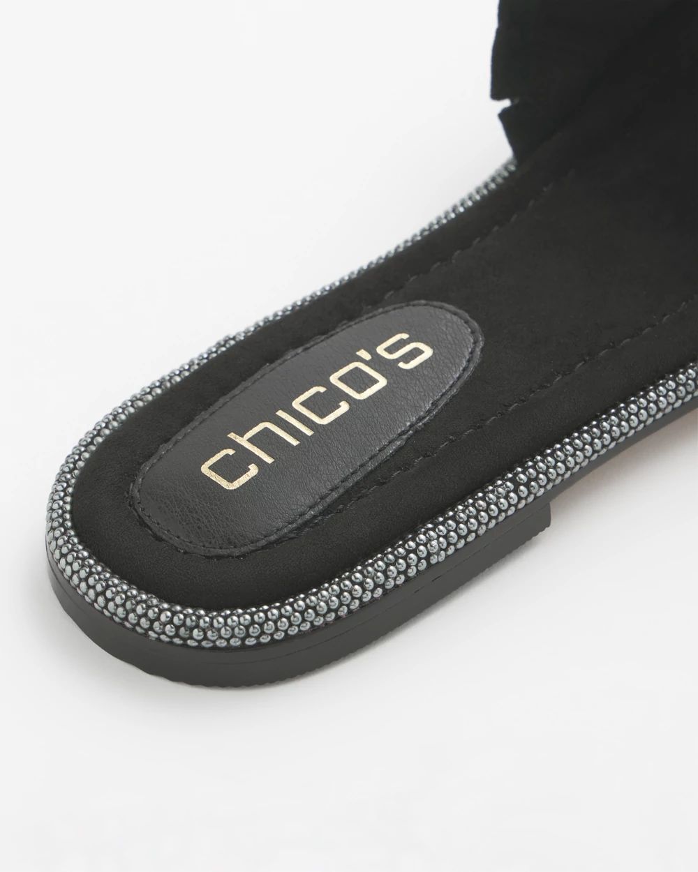 Suede Slides