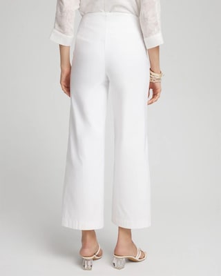 Black Label™ Wide Leg Cropped Pants click to view larger image.