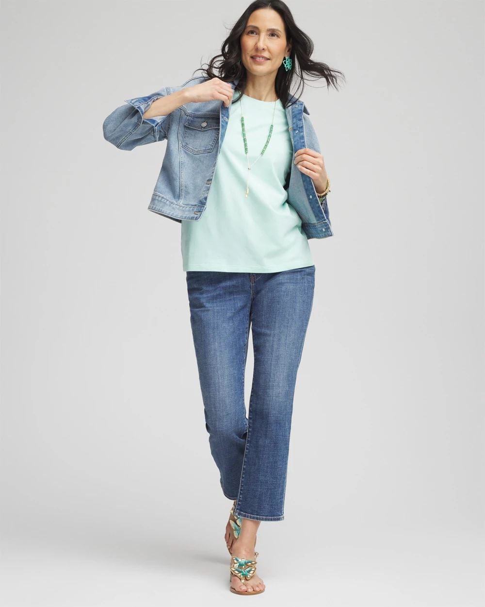 Perfect Crewneck Tee click to view larger image.