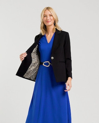 Ponte Knit Blazer click to view larger image.
