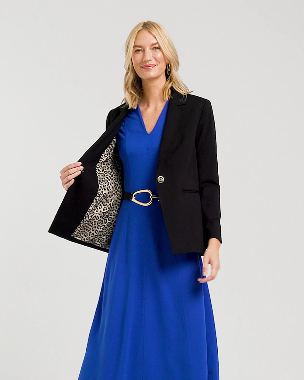Ponte Knit Blazer click to view larger image.
