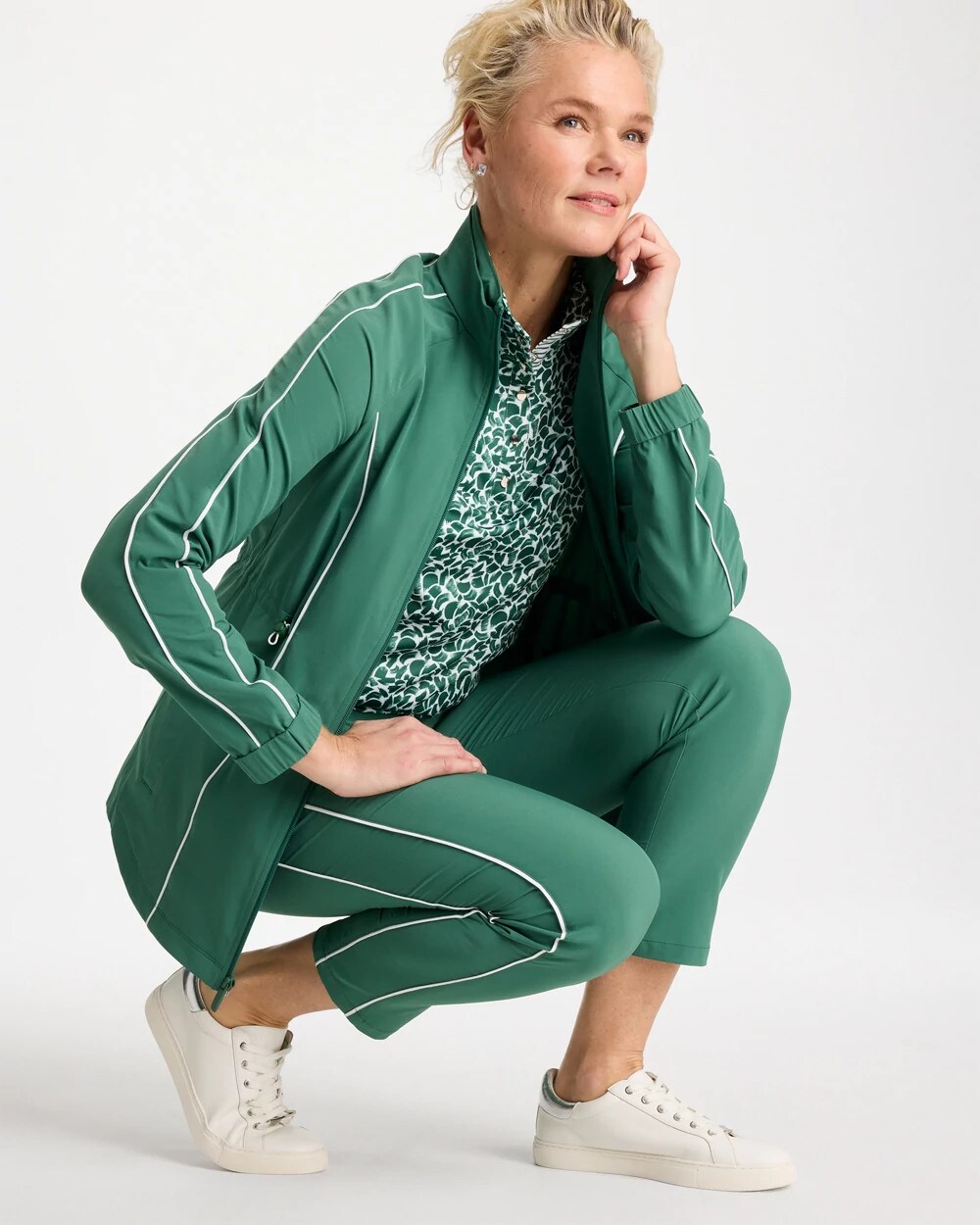 Zenergy® UPF Piping Anorak Jacket