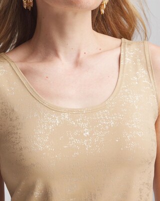 Foiled Microfiber Tank