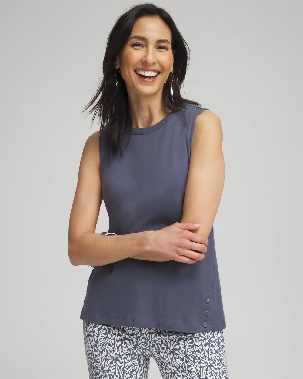Button Detail Tank