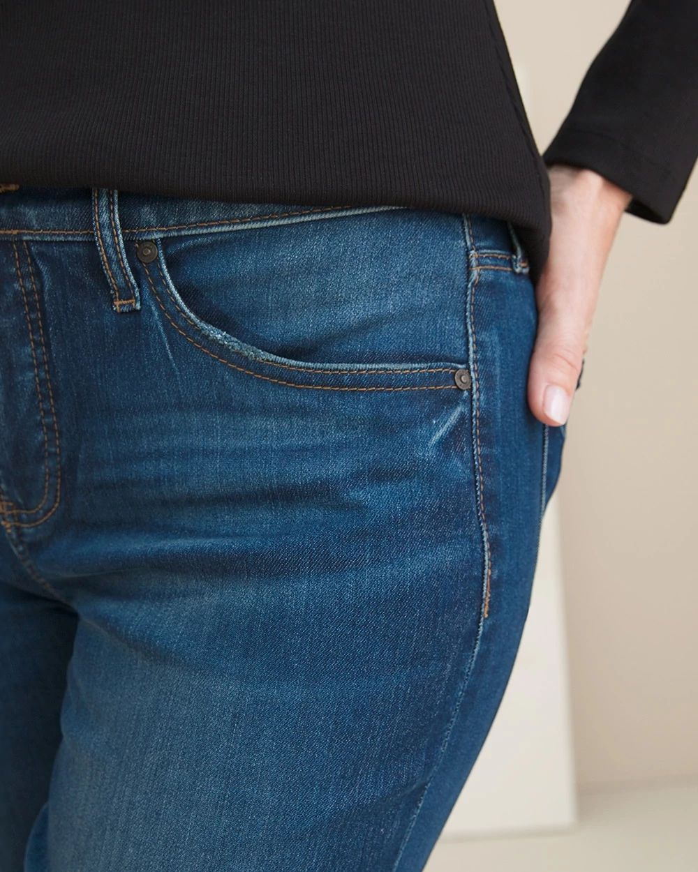 So Slimming Super Soft Girlfriend Ankle Jeans