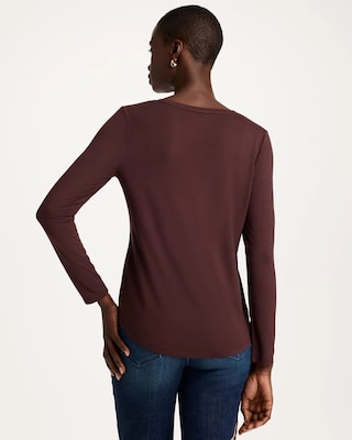 Touch of Cool™ V-Neck Layering Tee click to view larger image.