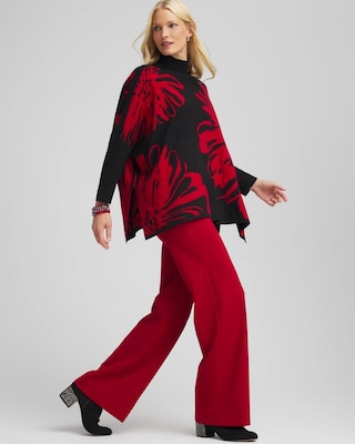 Floral Poncho click to view larger image.