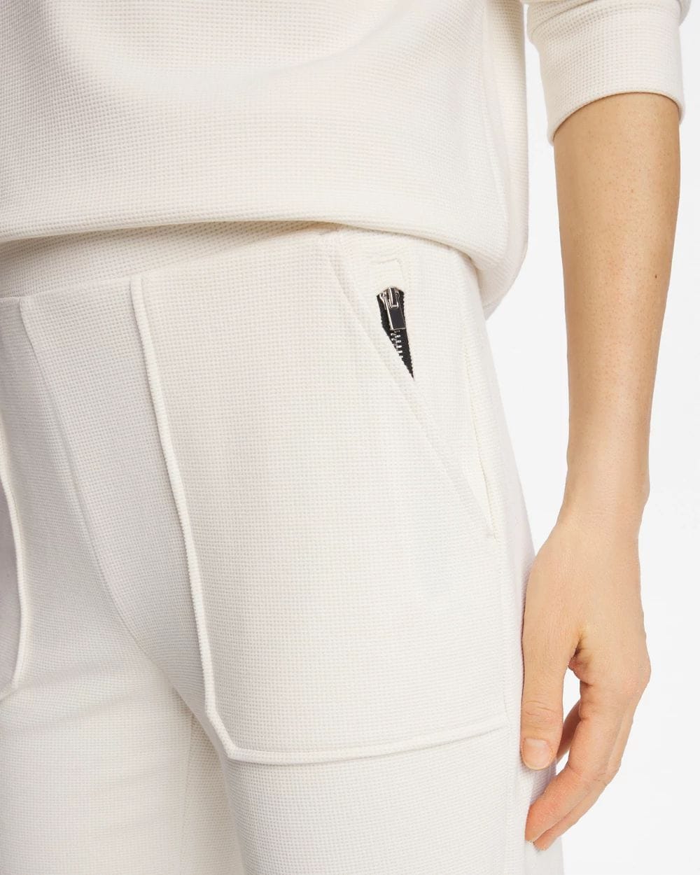 Zenergy® Soft Waffle Tapered Ankle Pants click to view larger image.