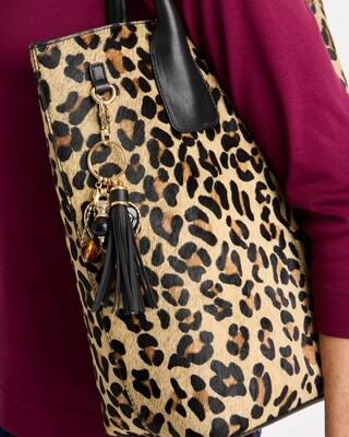 Animal Print Bag Charm click to view larger image.