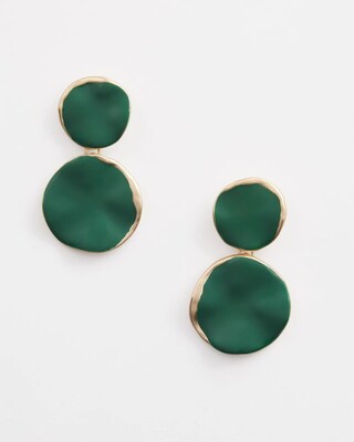 No Droop™ Juniper Round Drop Earrings