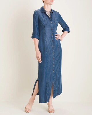 Denim Maxi Dress