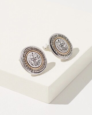 Button Clip-on Earrings